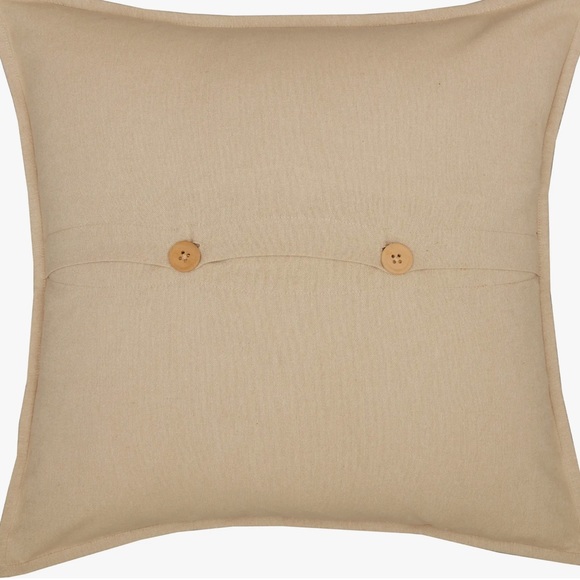 Farmhouse Linen Throw Pillow Covers - Set of 2 - Picture 4 of 4